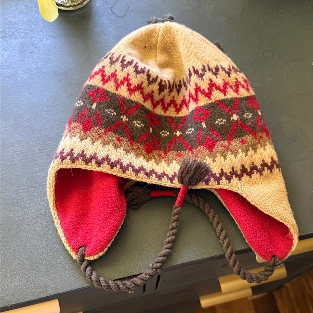 Vintage Old Navy Fair Isle Winter Wool Hat. Size small